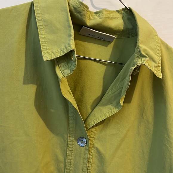 Eleven stitch design green cotton tunic SMALL - Picture 5 of 7